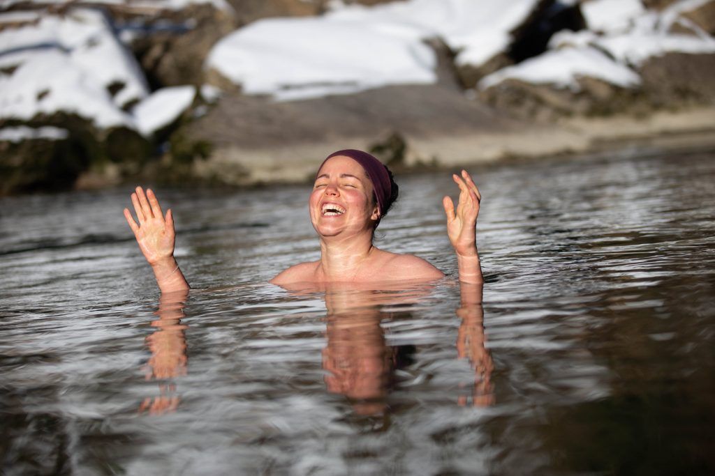 Lisa Gasser und die Kraft kalten Wassers