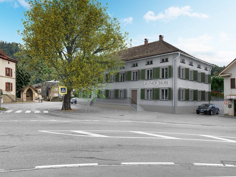 Der Gasthof Traube in Rankweil. <span class="copyright">Hajek Riedmann Projekt GmbH</span>