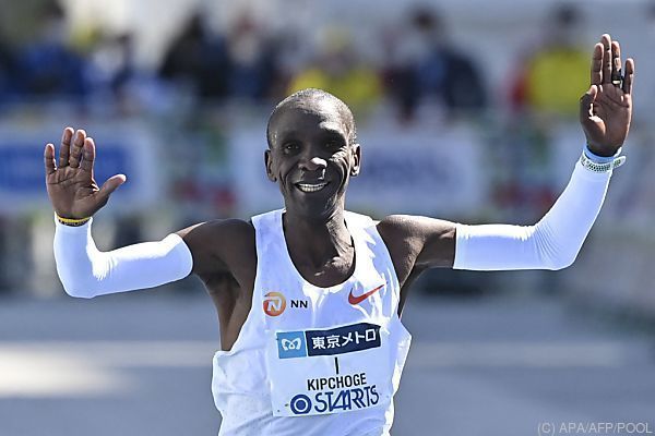 Doppelolympiasieger Kipchoge gewinnt Tokio-Marathon
