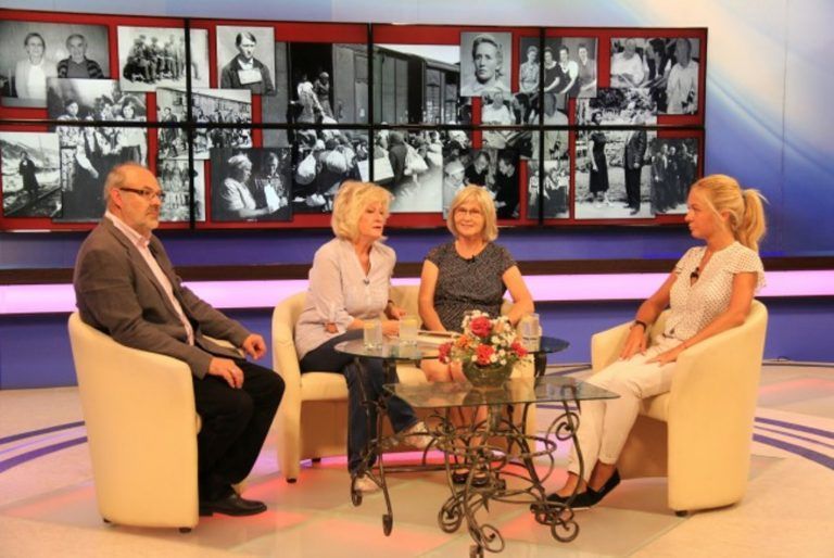 Werner Bundschuh und Margarethe Ruff bei der Buchpräsentation 2016 in Lviv. <span class="copyright">Bundschuh</span>