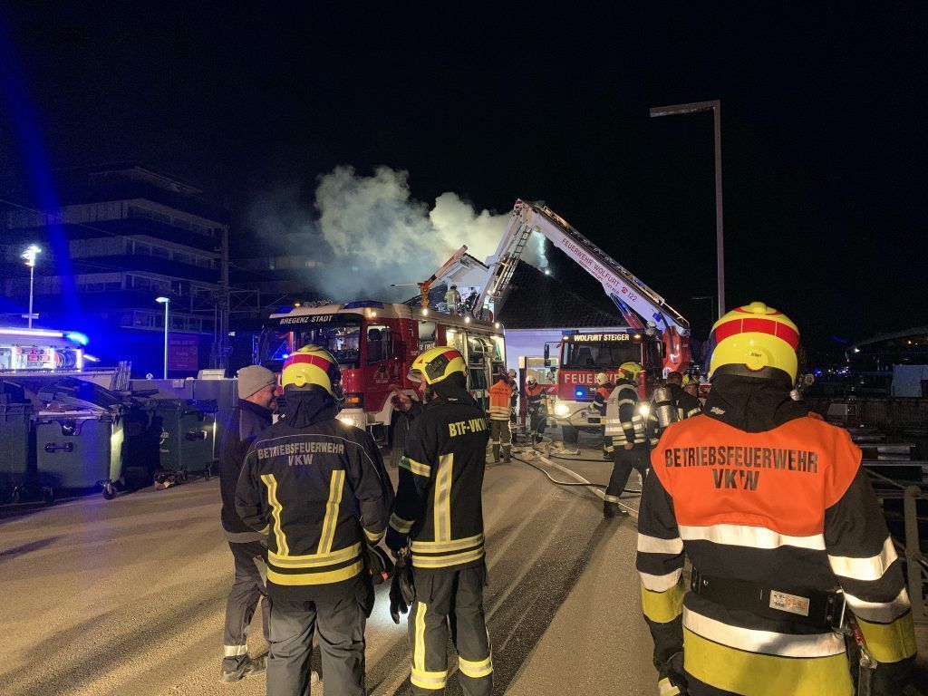 Bregenzer Hafengebäude durch Brandstiftung beschädigt