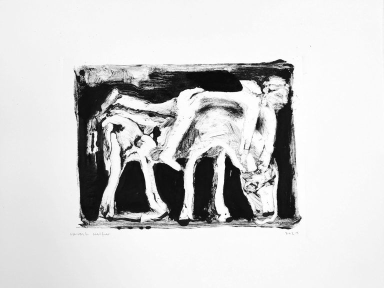 Eine weitere Monotypie des Künstlers. <span class="copyright">Galerie.Z</span>