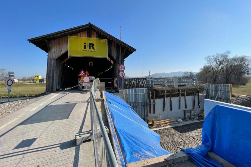 Neue Senderbrücke: Bau in finaler Phase