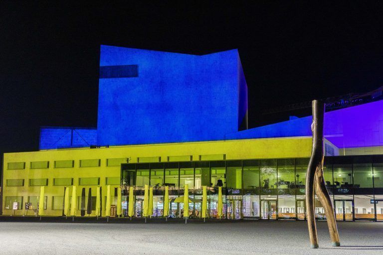 Das Festspielhaus in Bregenz. <span class="copyright">Roland Paulitsch</span>