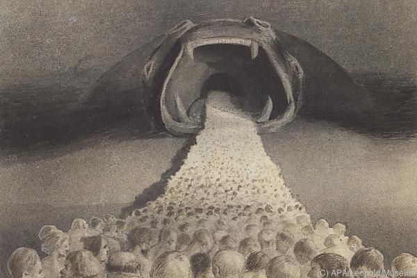 Alfred Kubins &#8220;gequälte Seele&#8221; im Leopold Museum
