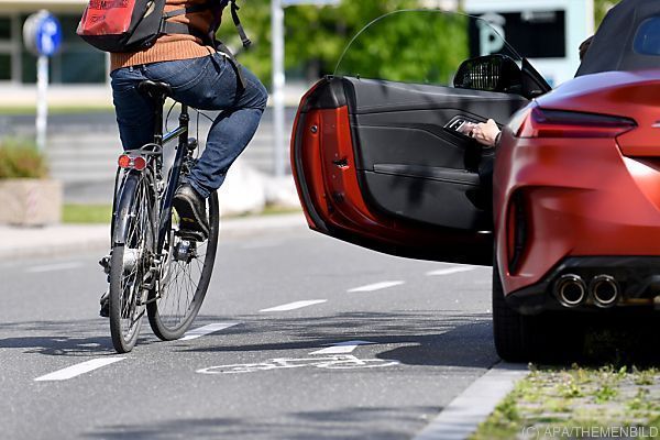 Weniger Verkehrstote, Rekord bei verletzten Radfahrern