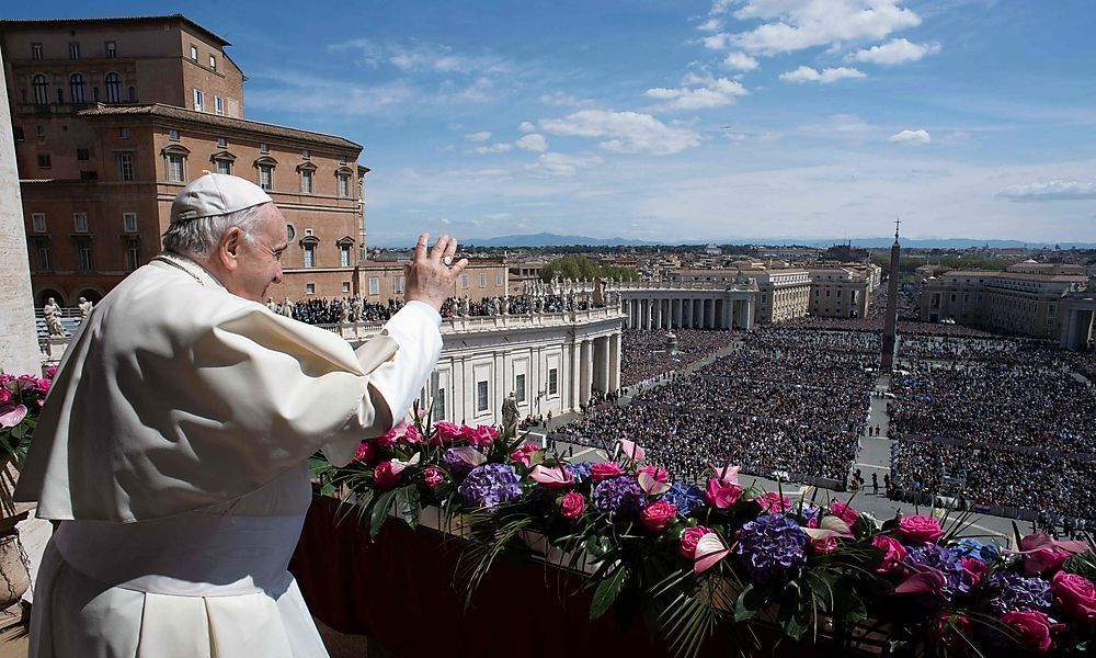 Papst sprach Segen und plädierte für Weltfrieden