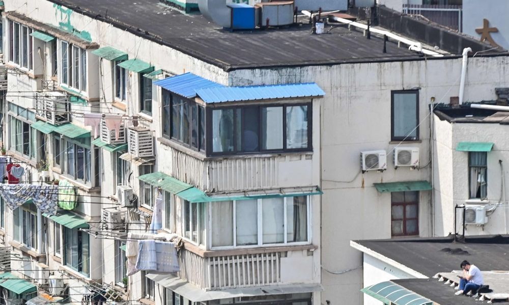 Shanghais Bewohner schreien um Hilfe