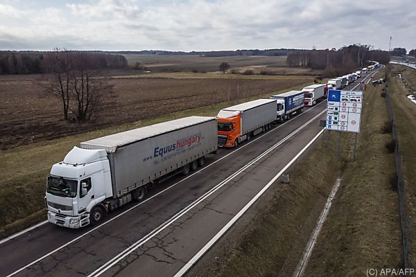 Freie Fahrt für Gütertransporte aus der Ukraine