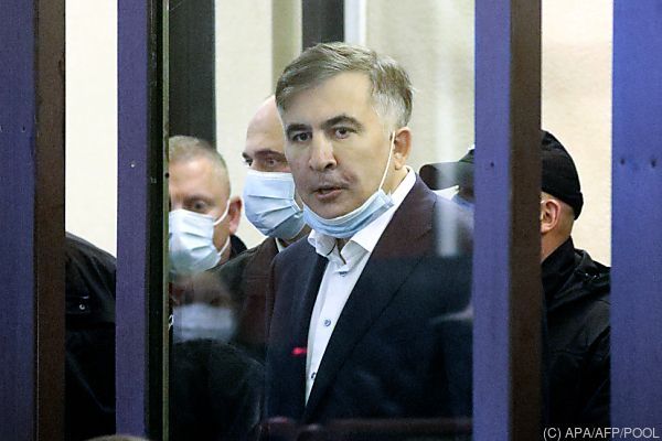 Ärzte: Georgiens inhaftierter Ex-Präsident droht zu sterben