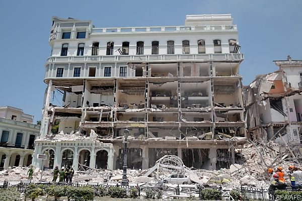 Nach Explosion in Hotel in Havanna 25 Todesopfer bestätigt