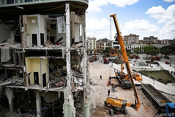 Inzwischen 42 Tote nach Hotelexplosion in Havanna
