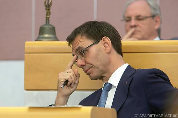 ÖVP-Finanzen - Misstrauensantrag gegen Wallner abgelehnt