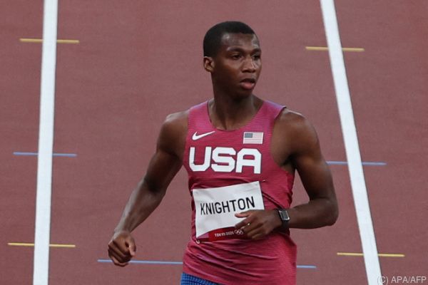 Teenager Knighton läuft viertbeste 200-m-Zeit der Geschichte