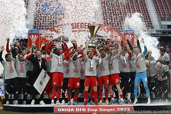 Salzburg &#8220;krönt&#8221; Saison im Cup &#8211; &#8220;Viel mehr geht nicht&#8221;
