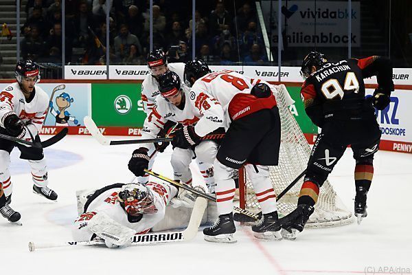 ÖEHV-Team unterliegt im letzten WM-Test Deutschen 1:3