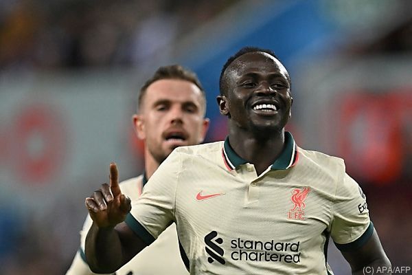 Liverpool nach 2:1 bei Aston Villa punktgleich mit ManCity