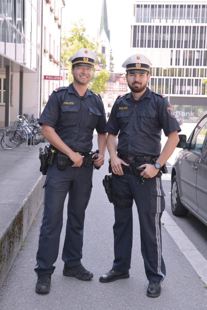 Stadtpolizisten trafen       sich in Bregenz