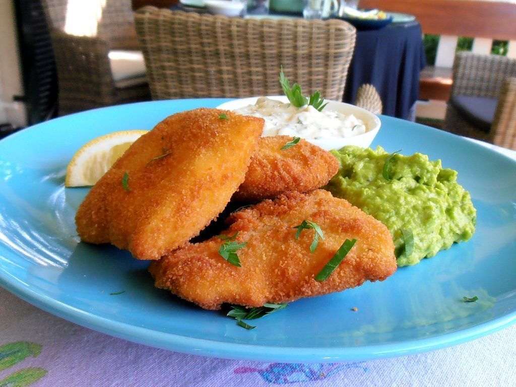 Gebackener Zander mit Sauce Remoulade