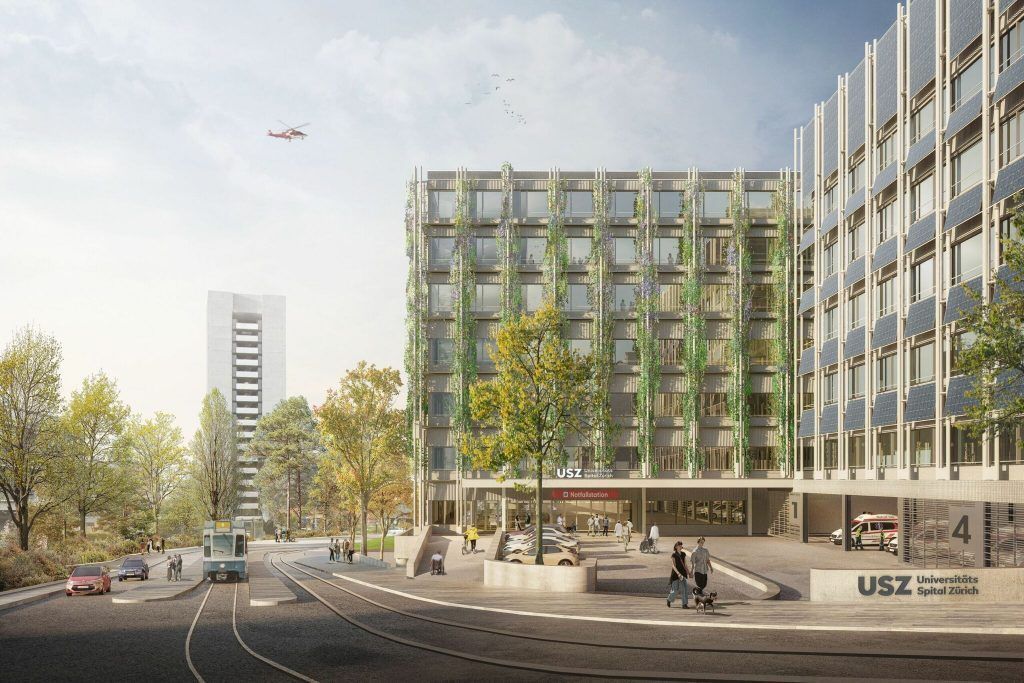 Vorarlberger Firma baut Züricher Spital aus