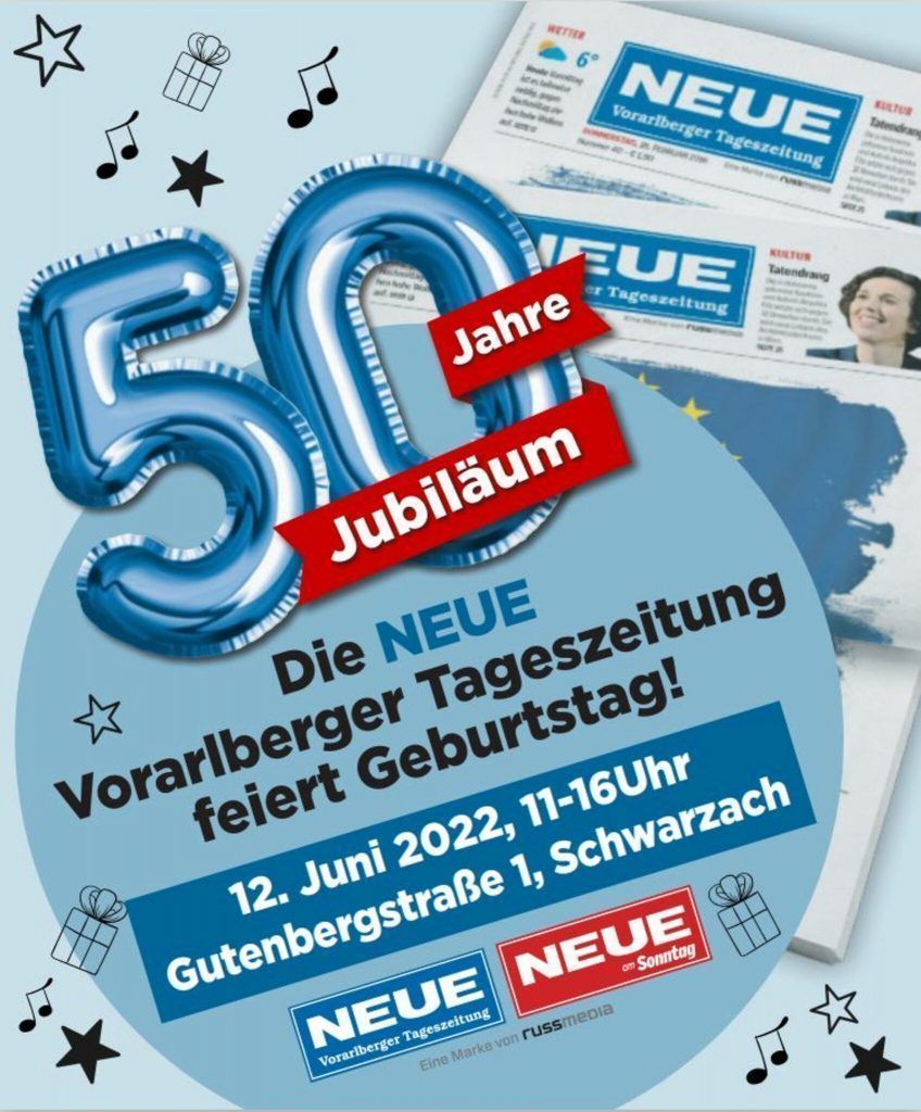 Die NEUE feiert mit den Leserinnen und Lesern