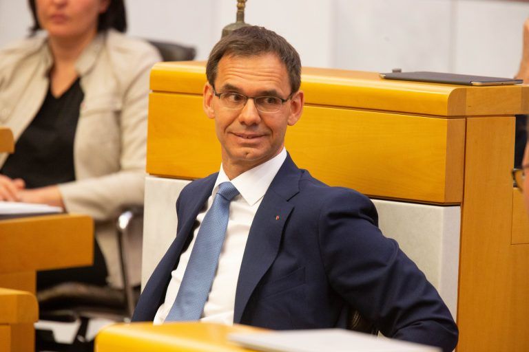 Landeshauptmann Markus Wallner ist mit dem Entlastungspaket des Bundes zufrieden. <span class="copyright">Hartinger</span>