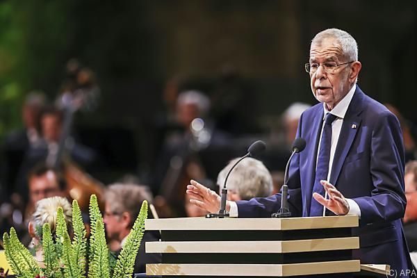 Van der Bellen warnt vor Aufgabe der Russland-Sanktionen