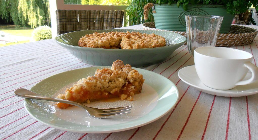 Marillenkuchen mit Streusel