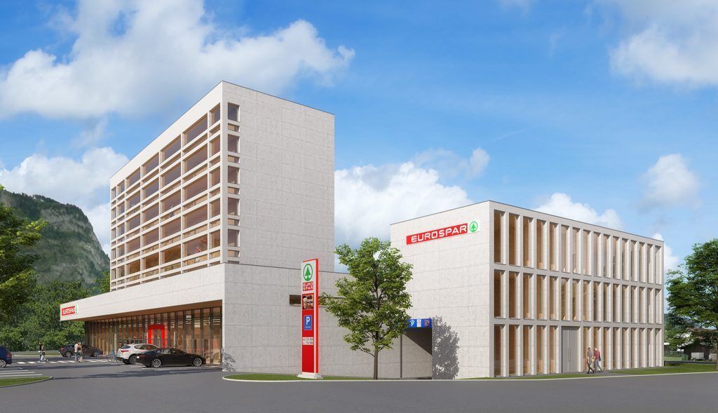 Rose Areal: Spar startet        Bauarbeiten