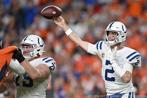 Raimann bei Colts-Sieg erstmals in der Startformation