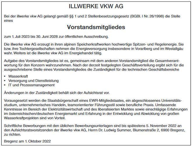 Eine bemerkenswerte Jobanzeige