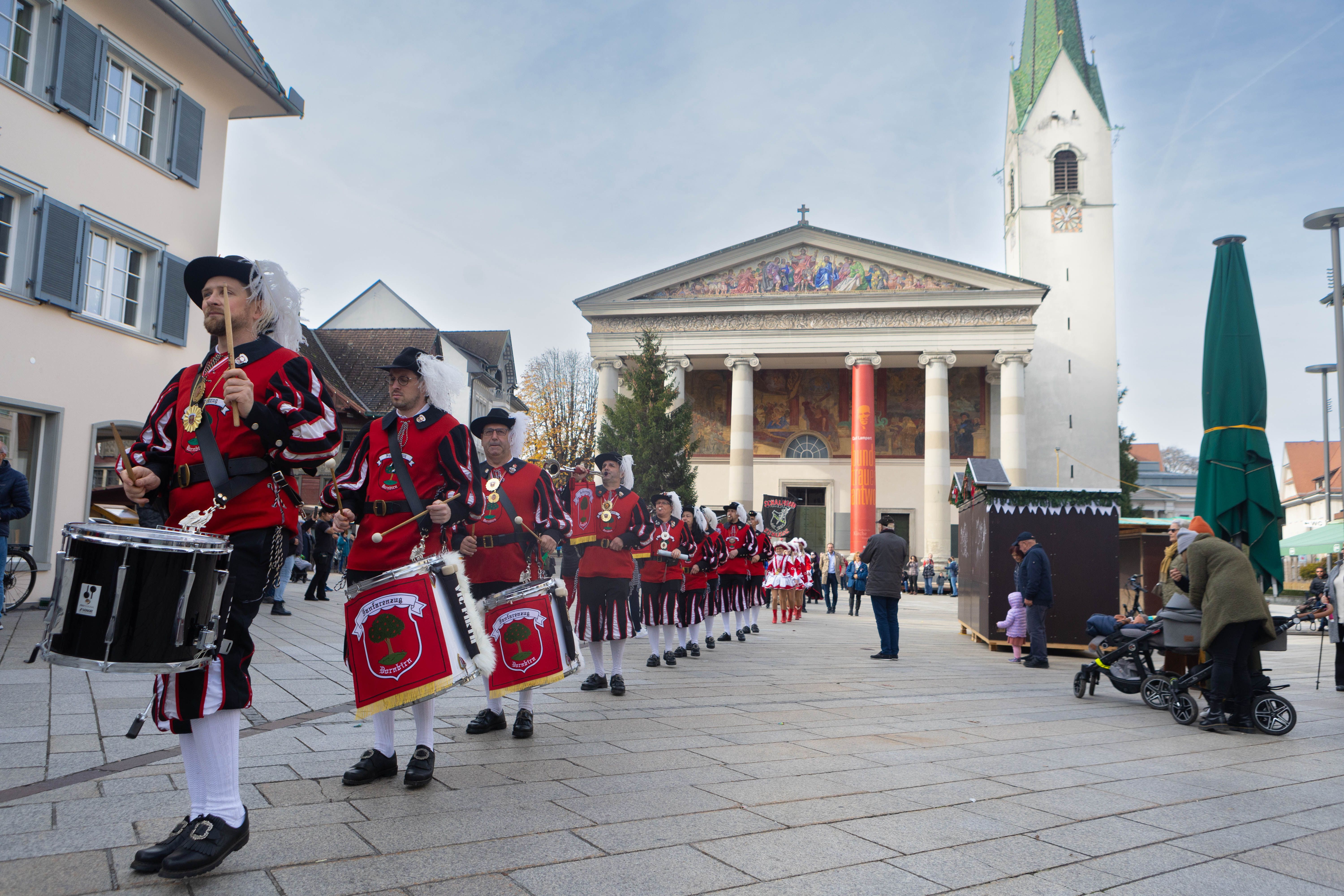 Der Fanfarenzug Dornbirn. <span class="copyright">Hartinger</span>