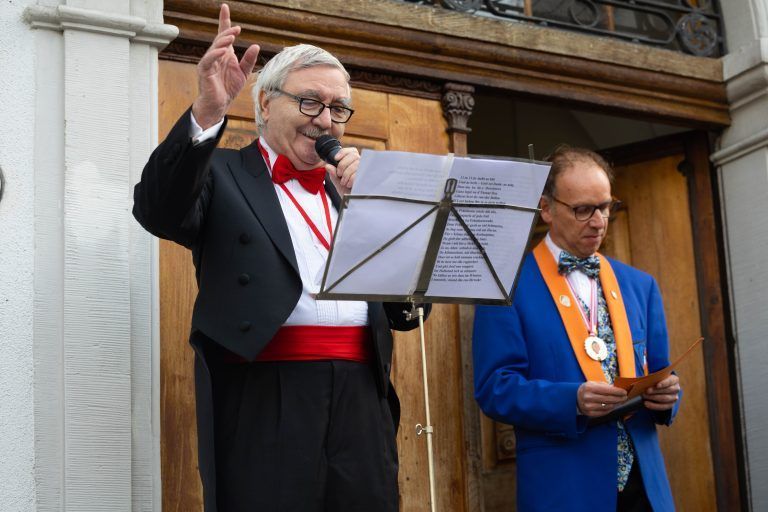 Faschingsbeginn in Dornbirn.<span class="copyright">Hartinger</span>