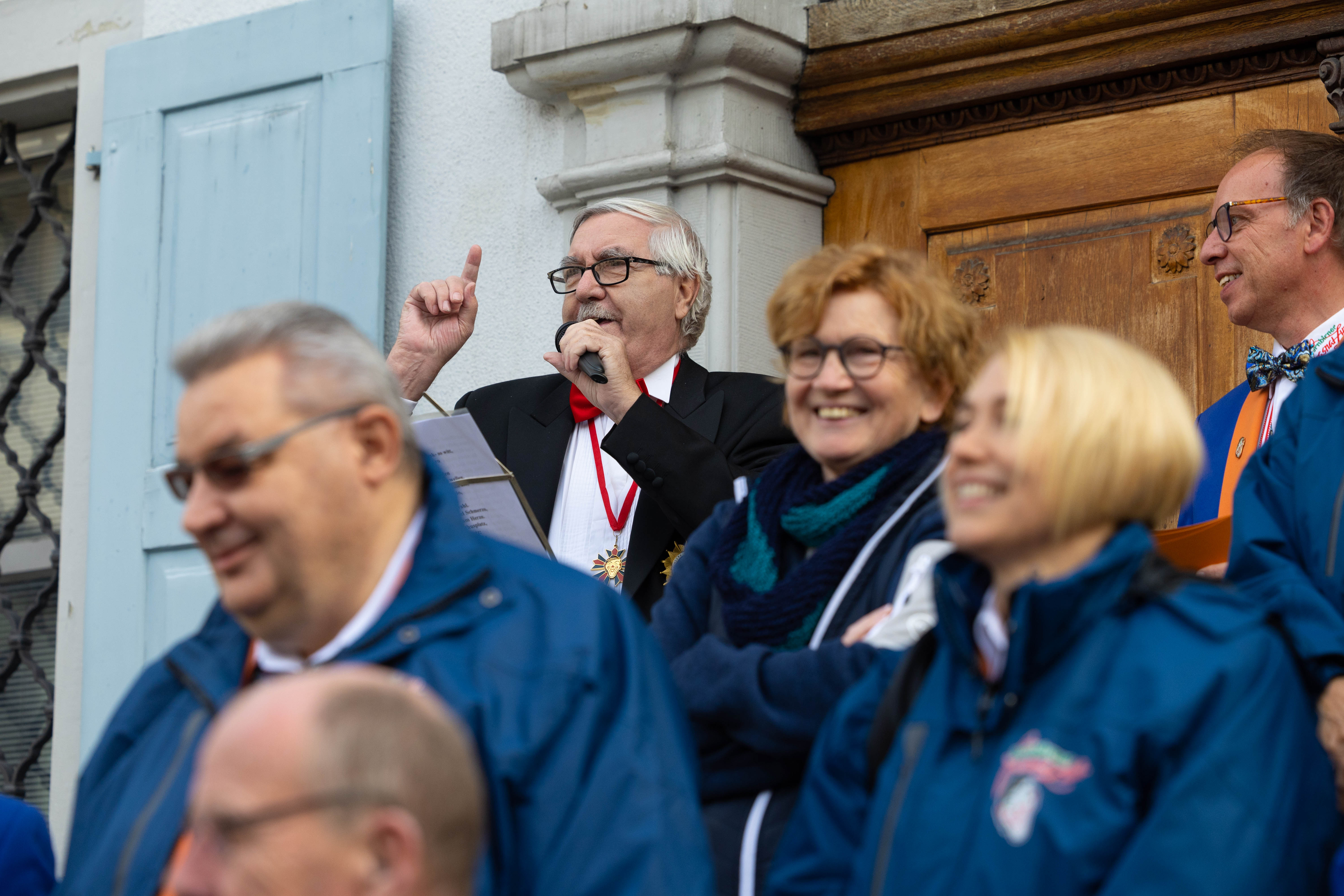Faschingsbeginn in Dornbirn. <span class="copyright">Hartinger</span>