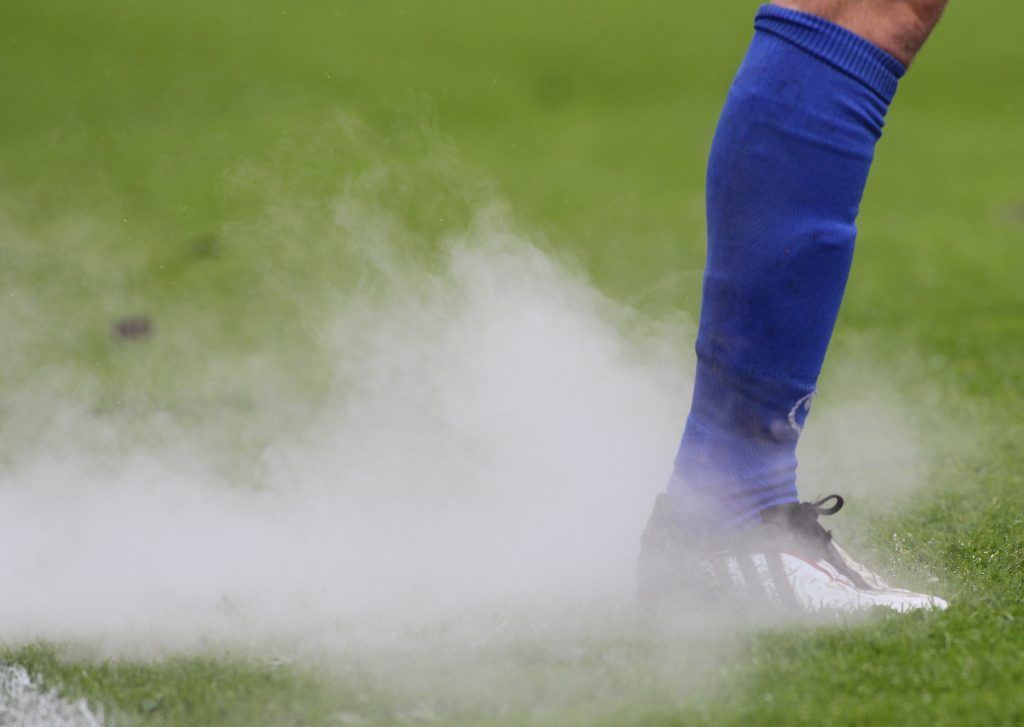Schwere Fouls nach dem Fußballmatch