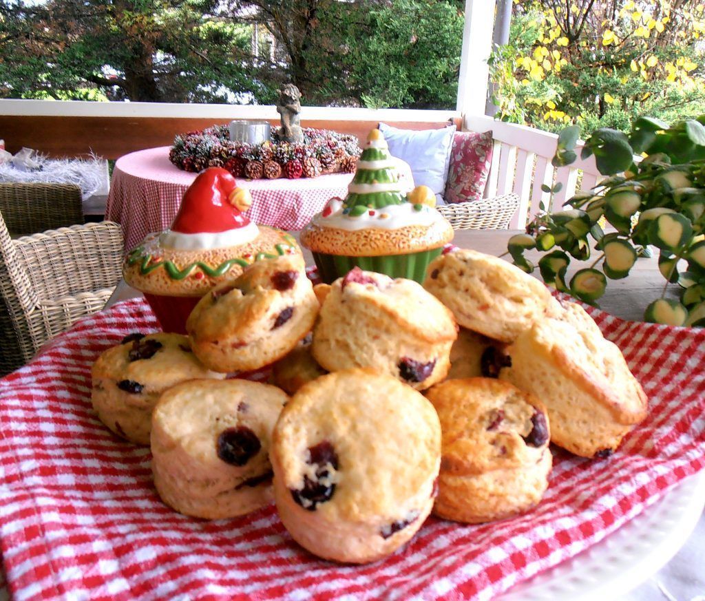 Teegebäck: Cranberry Scones