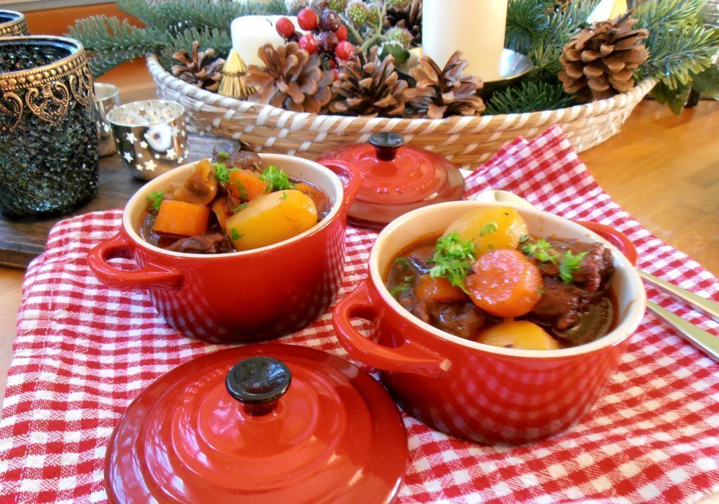 Weihnachtliches Rinderragout