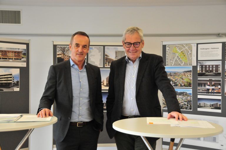 Hans-Peter Lorenz (l.) und Karlheinz Rüdisser.  <span class="copyright">Vogewosi</span>