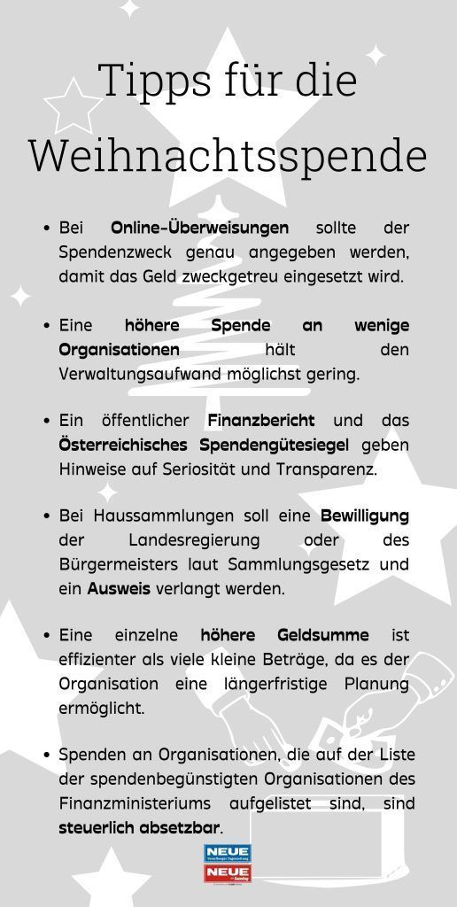 Wie man nicht auf Spendenbetrüger hereinfällt