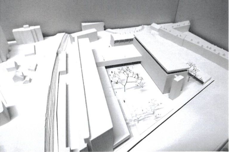 Siegerentwurf für Erweiterung der Landesberufsschulen 1-3 in Bregenz. <span class="copyright">Riccione Architekten</span>