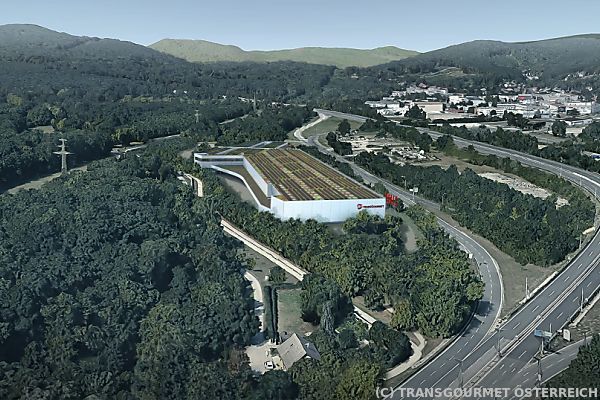 Transgourmet plant Logistikzentrum in Wien-Auhof