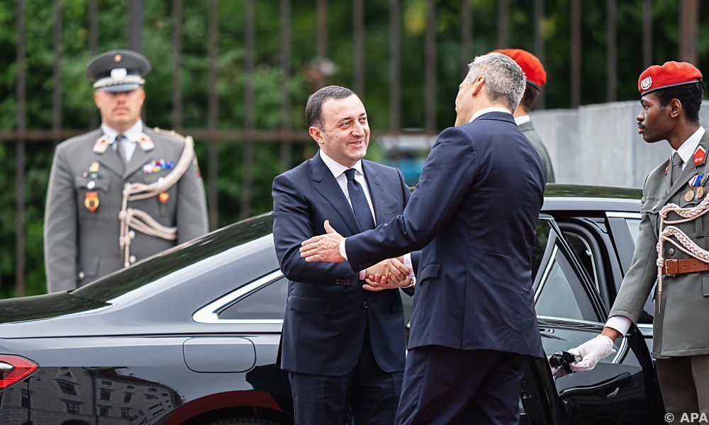 Bundeskanzler besucht Georgien