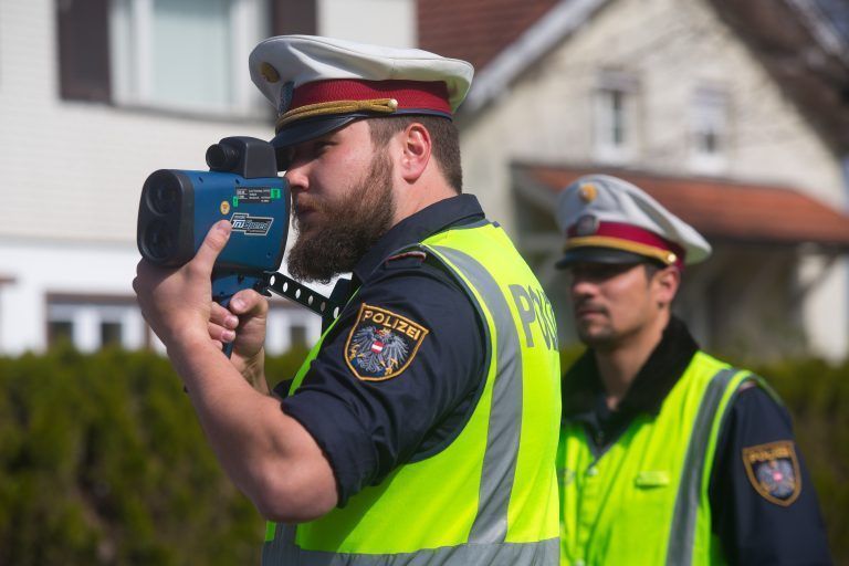50 Laserpistolen stehen der Bundespolizei zur Verfügung. <span class="copyright">Hofmeister</span>