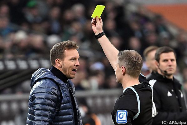 Keine Sperre für Bayern-Trainer Nagelsmann nach Ausraster