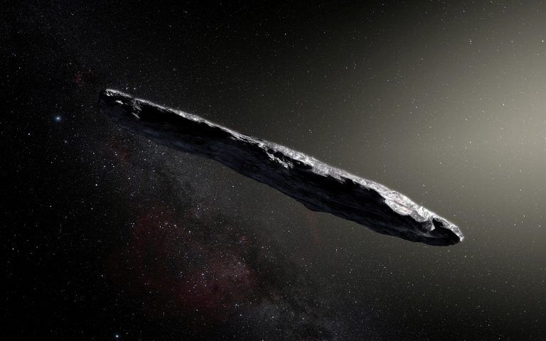Oumuamua stammt aus den Tiefen des Weltalls. <span class="copyright">M. Kornmesser/ESO</span>