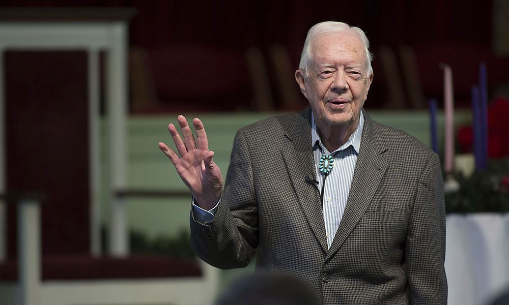 Ex-US-Präsident Jimmy Carter in Palliativpflege
