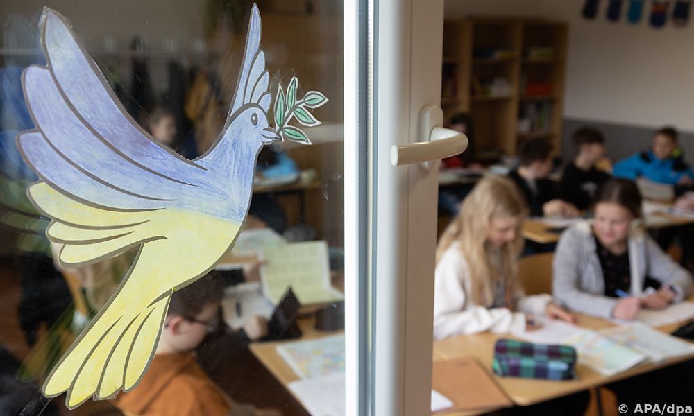 Rund 13.000 ukrainische Kinder in österreichischen Schulen