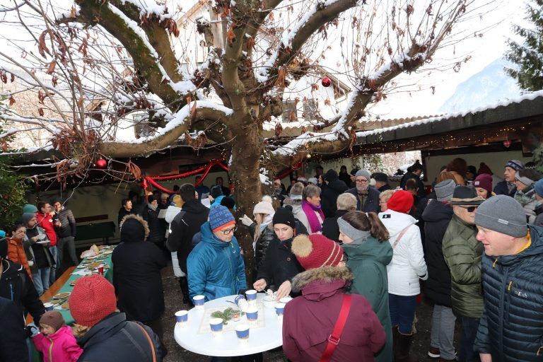 Im vergangenen Advent wurde ein Benefiz- und Begegnungsnachmittag in der Flüchtlingsunterkunft in Nüziders veranstaltet. <span class="copyright">Caritas Vorarlberg</span>