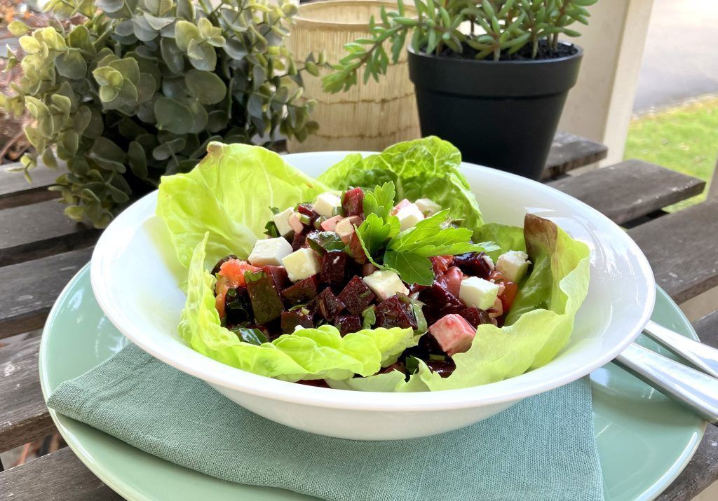Rote-Bete-Salat mit Blutorangen und Feta