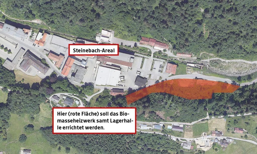 Neues Biomasse- Heizwerk in Dornbirn geplant